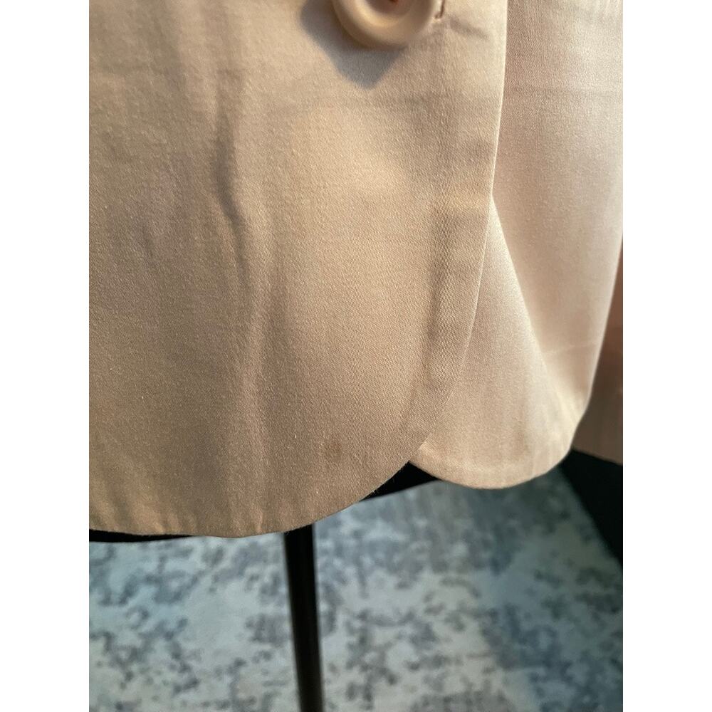 Ero Moda Apricot Blush Tailored Blazer 38 Coquette Old Money - Picture 4 of 5